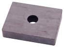 Ceramic Rectangle Stock Magnets With Holes