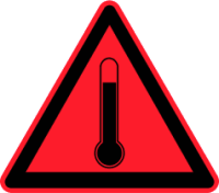 temperature warning